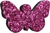 Pink Glitter Butterfly